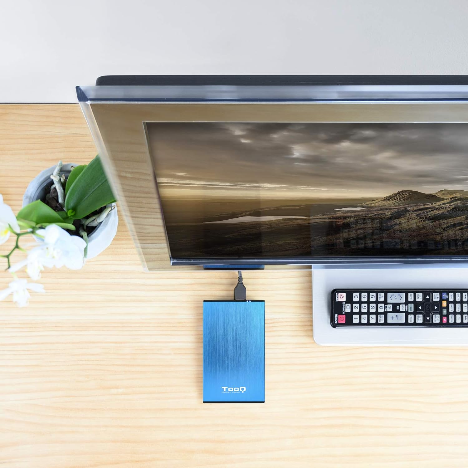 Caixa Externa para Disco Rígido de 2.5" TooQ TQE-2527BL/ USB 3.1 - Imagem 8