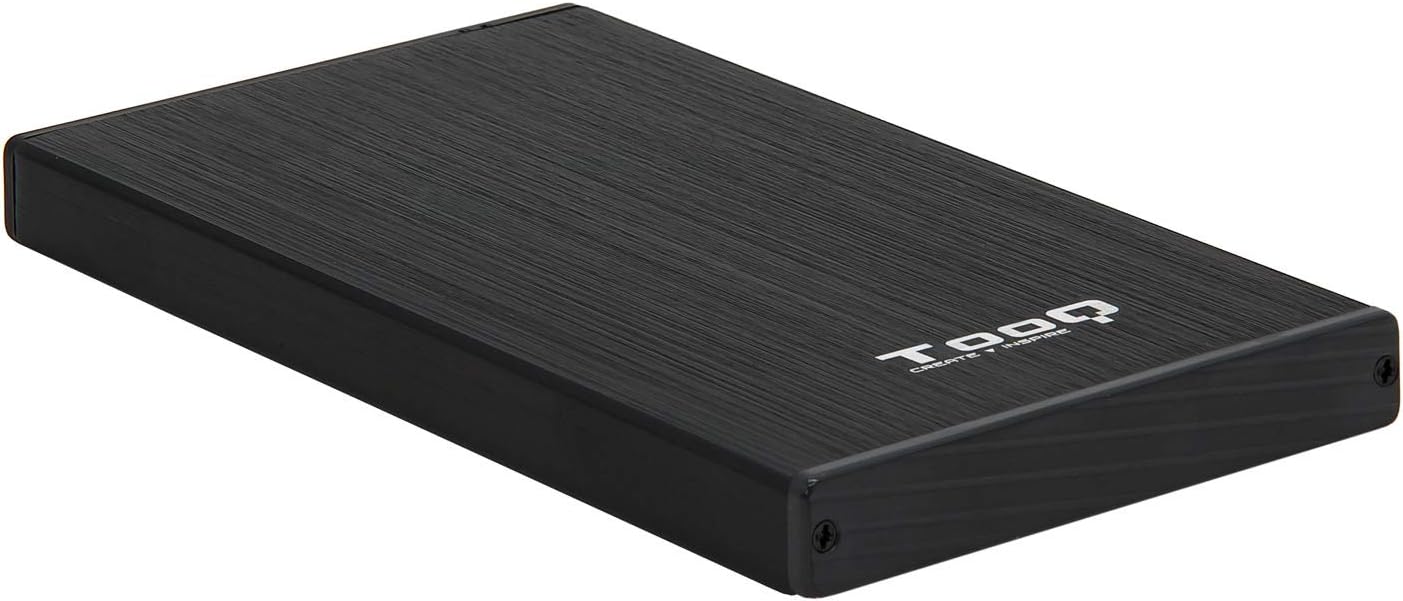 Caixa Externa para Disco Rígido de 2.5" TooQ TQE-2527B/ USB 3.1