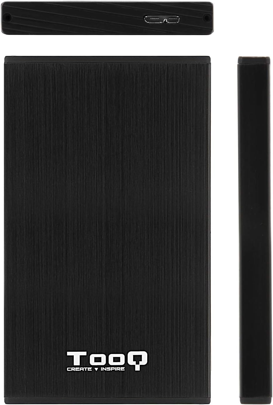 Caixa Externa para Disco Rígido de 2.5" TooQ TQE-2527B/ USB 3.1 - Imagem 2