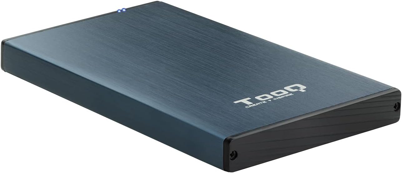 Caixa Externa para Disco Rígido de 2.5" TooQ TQE-2527PB/ USB 3.1