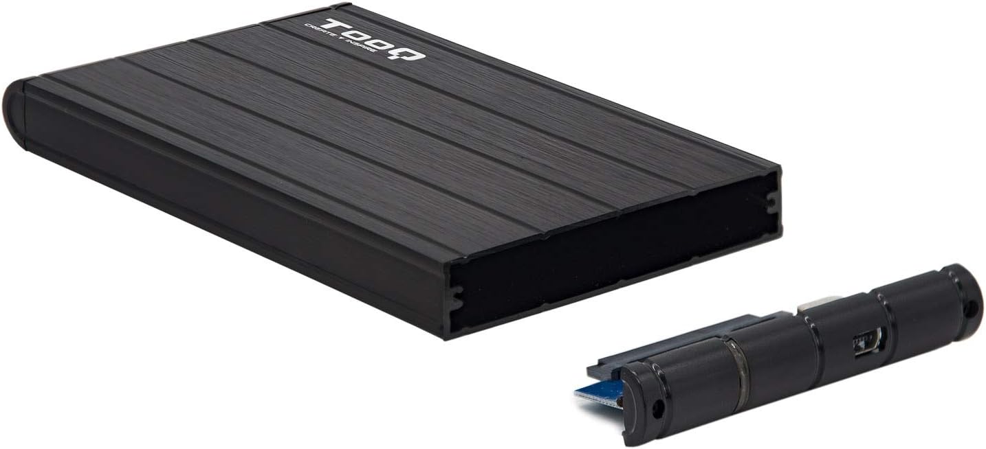Caixa Externa para Disco Rígido de 2.5" TooQ TQE-2530B/ USB 3.1 - Imagem 3