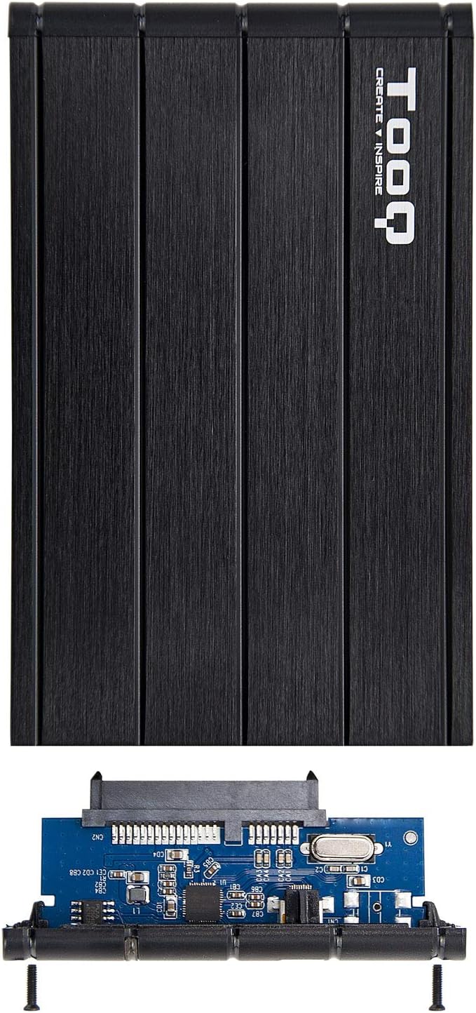 Caixa Externa para Disco Rígido de 2.5" TooQ TQE-2530B/ USB 3.1 - Imagem 5