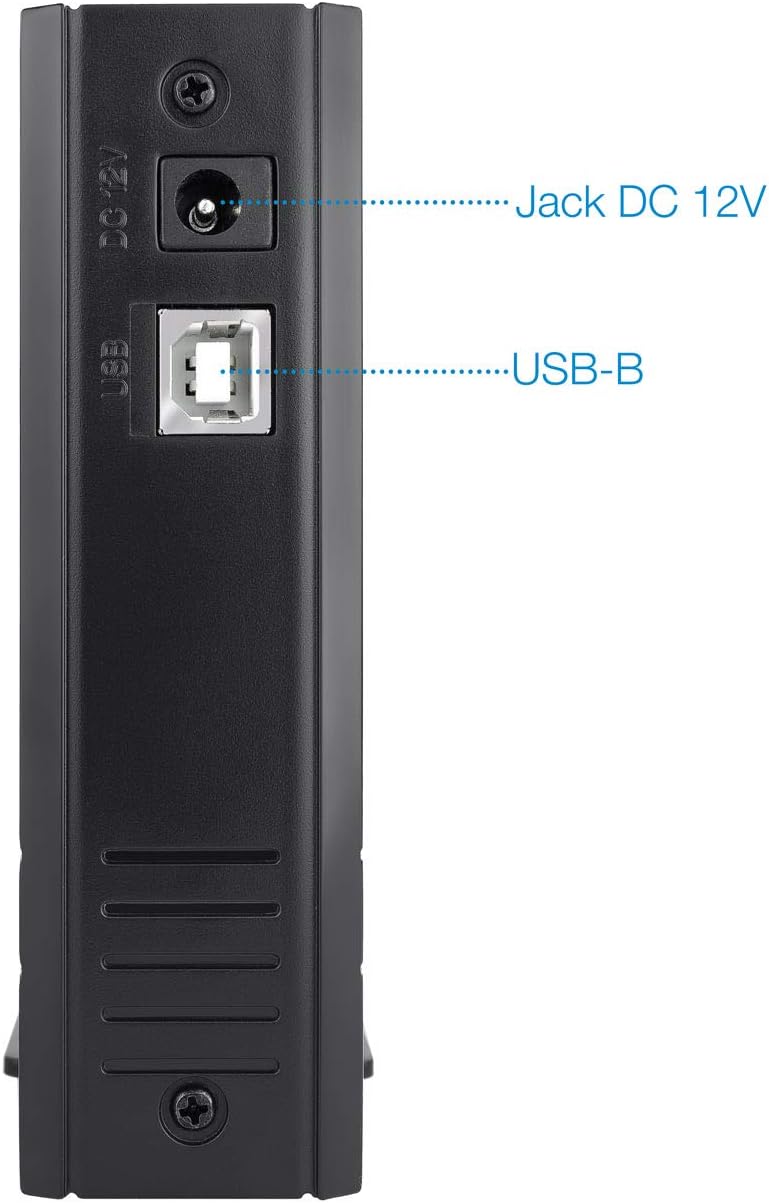 Caixa Externa para Disco Rígido de 3.5" TooQ TQE-3520B/ USB 2.0 - Imagem 4