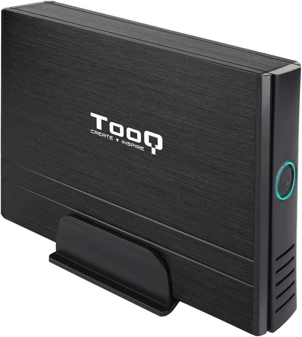 Caixa Externa para Disco Rígido de 3.5" TooQ TQE-3520B/ USB 2.0