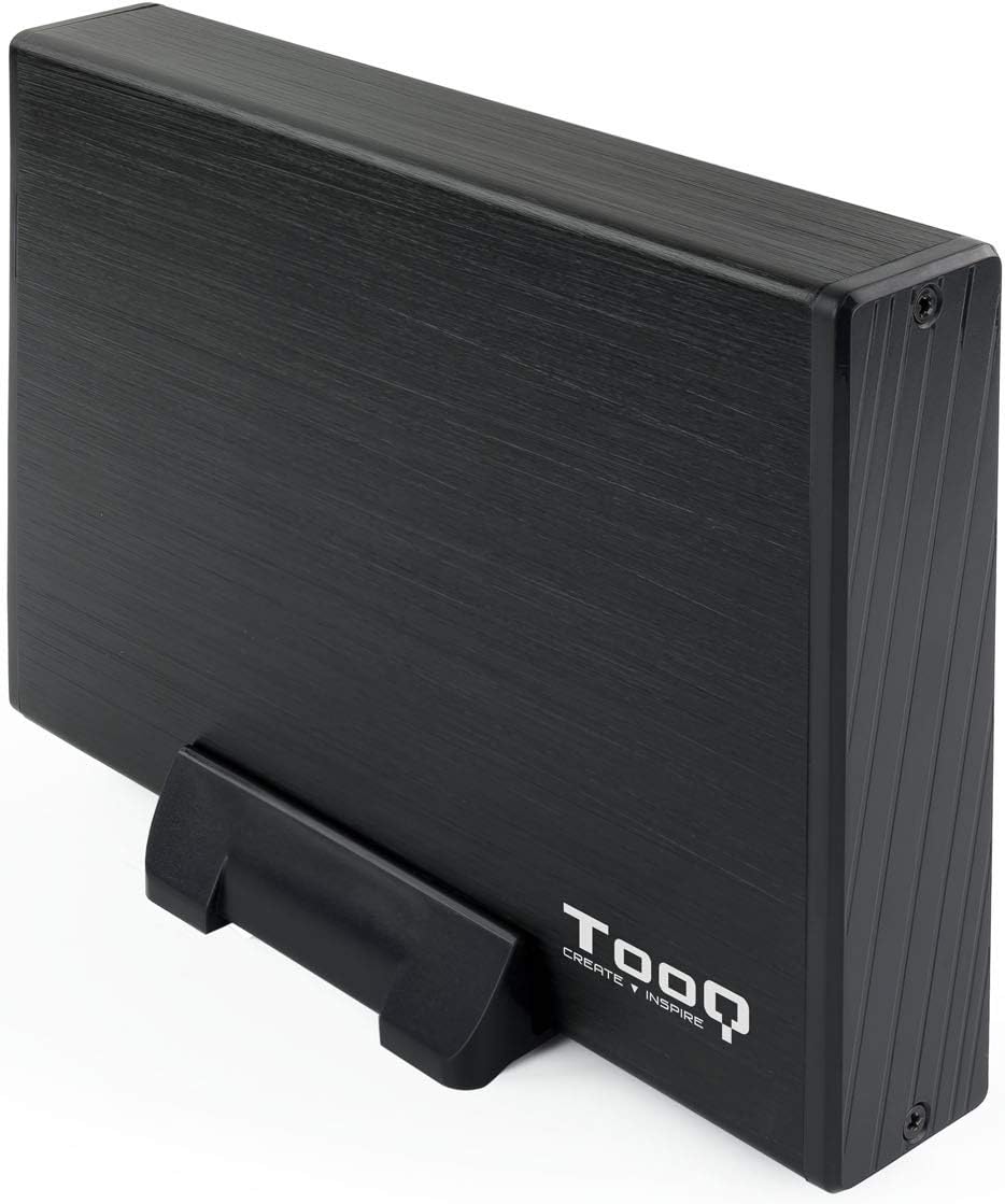 Caixa Externa para Disco Rígido de 3.5" TooQ TQE-3527B/ USB 3.1