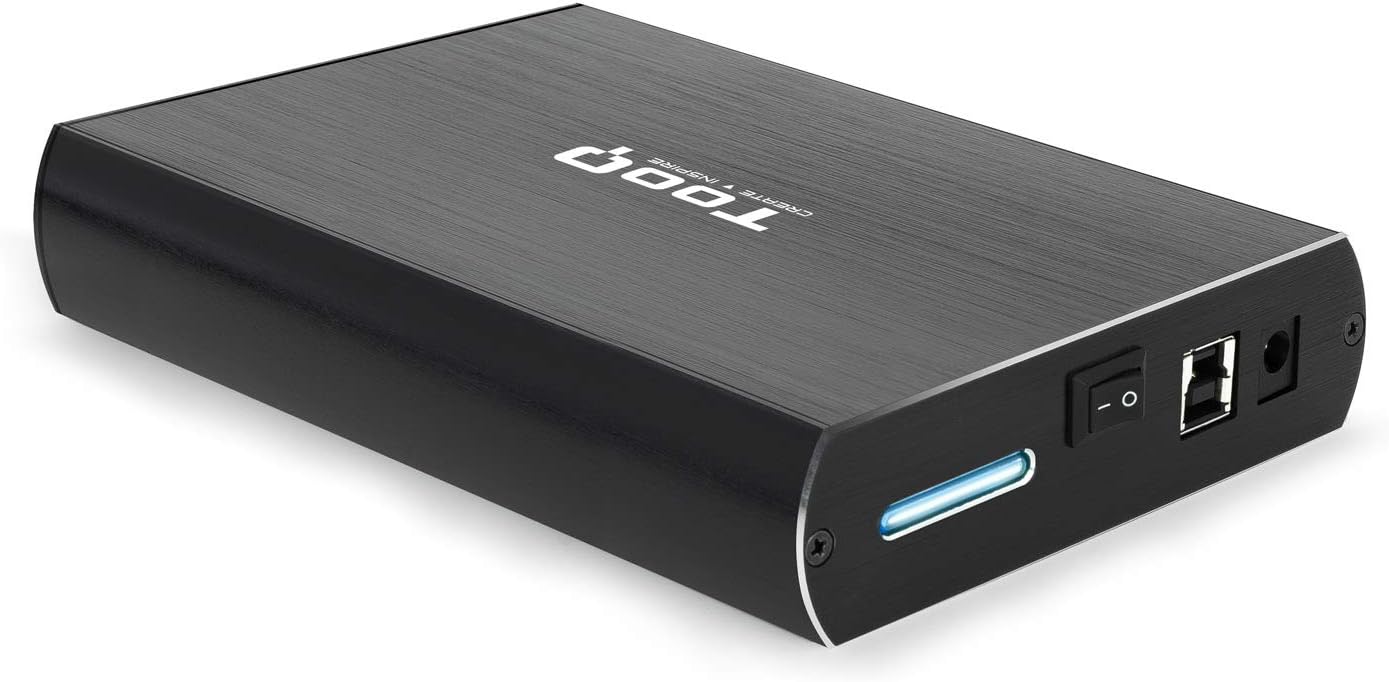 Caixa Externa para Disco Rígido de 3.5" TooQ TQE-3531B/ USB 2.0 - Imagem 9