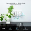 Carregador de Parede GaN TooQ TQWC-GANQCPD45WT/ 1xUSB Tipo-C/ 1xUSB/ 45W - Imagem 5