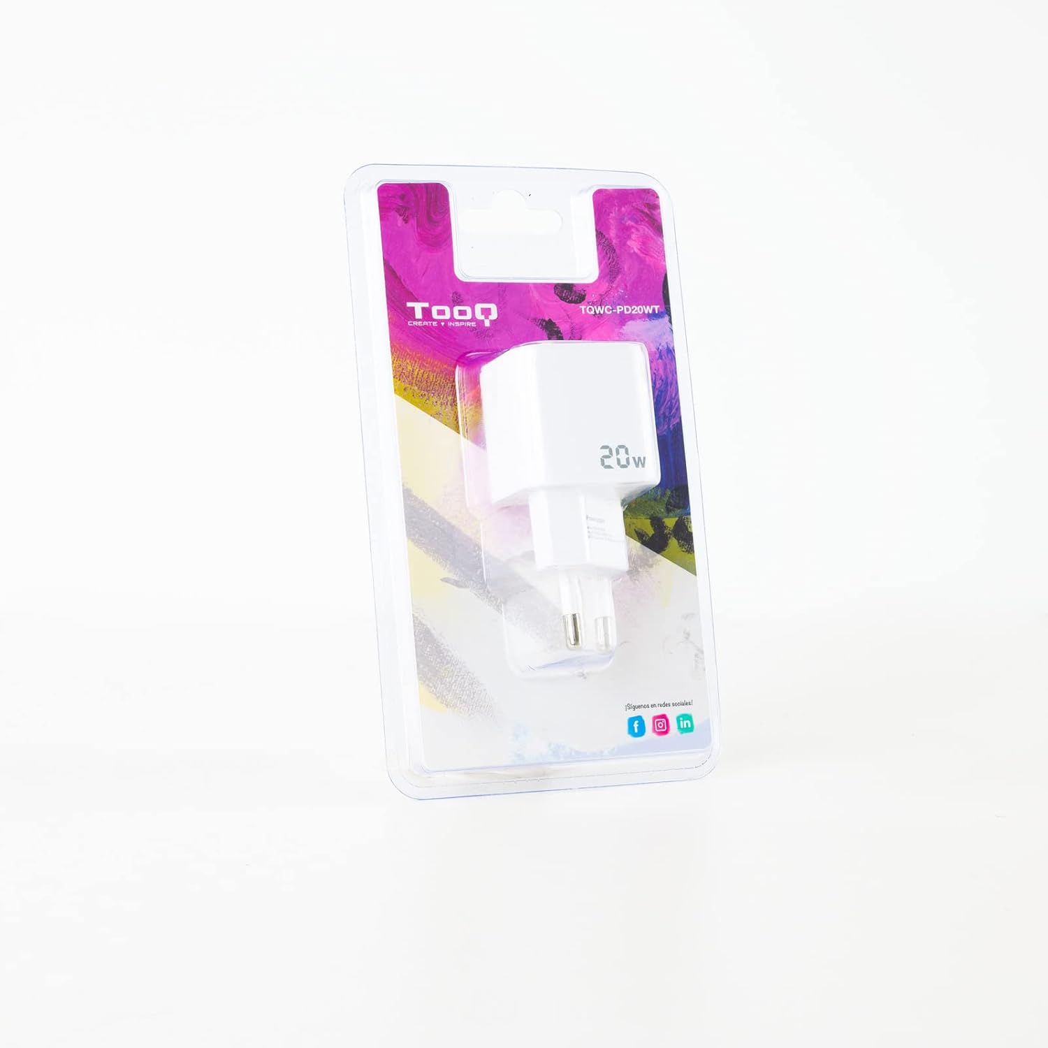 Carregador de Parede TooQ TQWC-PD20WT/ 1xUSB Tipo-C/ 20W/ Branco - Imagem 6