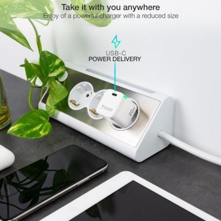 Carregador de Parede TooQ TQWC-PD20 1x USB Tipo-C 20W Power Delivery - Imagem 4