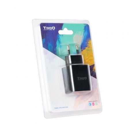 Carregador de Parede TooQ TQWC-PDUSBC20B USB-C Power Delivery 20W Preto - Imagem 3