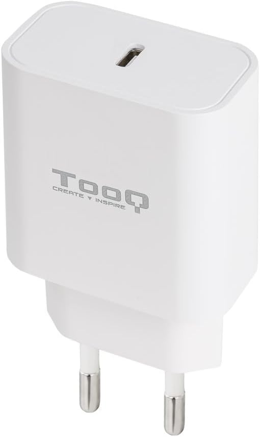 Carregador de Parede TooQ TQWC-PDUSBC20W/ 1xUSB Tipo-C/ 20W