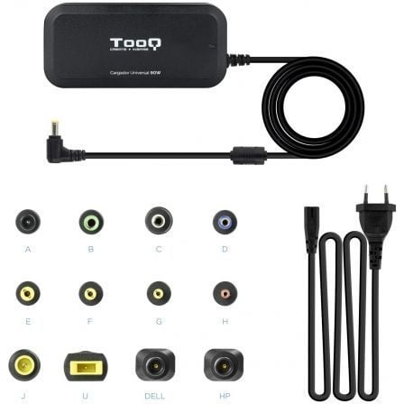 Carregador de Portátil TooQ TQLC-90BS02M/ 90W/ Manual/ 12 Conectores/ Voltagem 15-24V/ 1 USB - Imagem 5