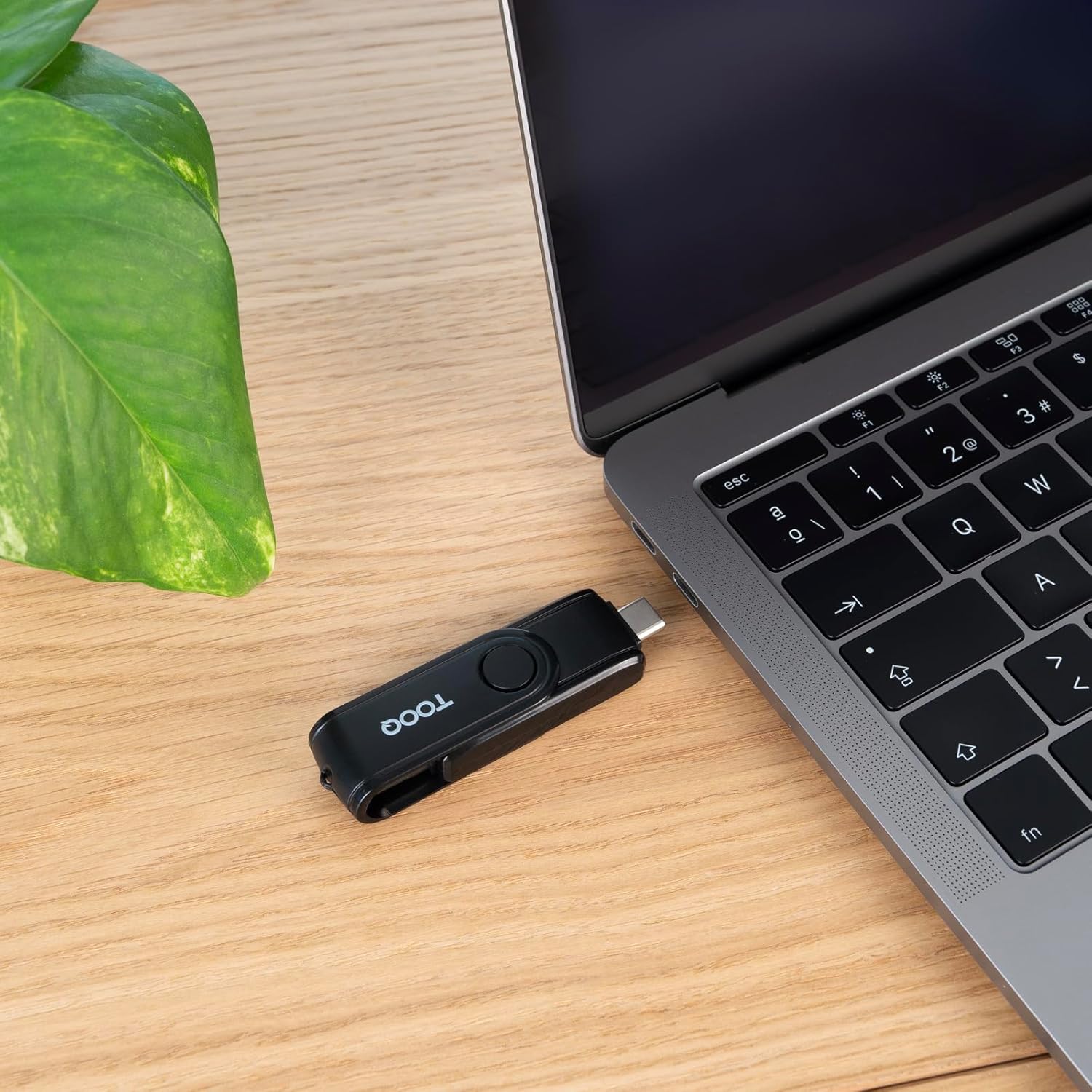 Leitor de Cartões Externo TooQ TQR-3003B/ USB 2.0 e USB Tipo-C - Imagem 5
