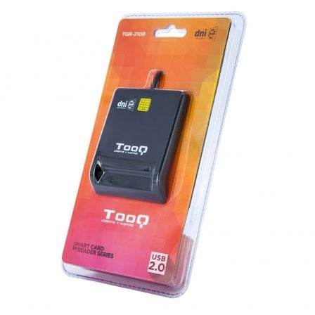 Leitor de CC TooQ TQR-210B/ USB 2.0/ Preto - Imagem 4