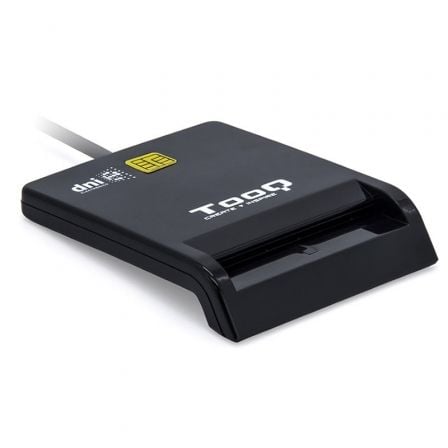 Leitor de CC TooQ TQR-210B/ USB 2.0/ Preto