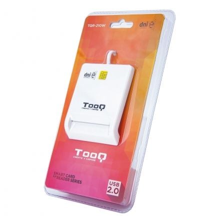 Leitor de Cartão de Cidadão TooQ TQR-210W/ USB 2.0/ Branco - Imagem 4
