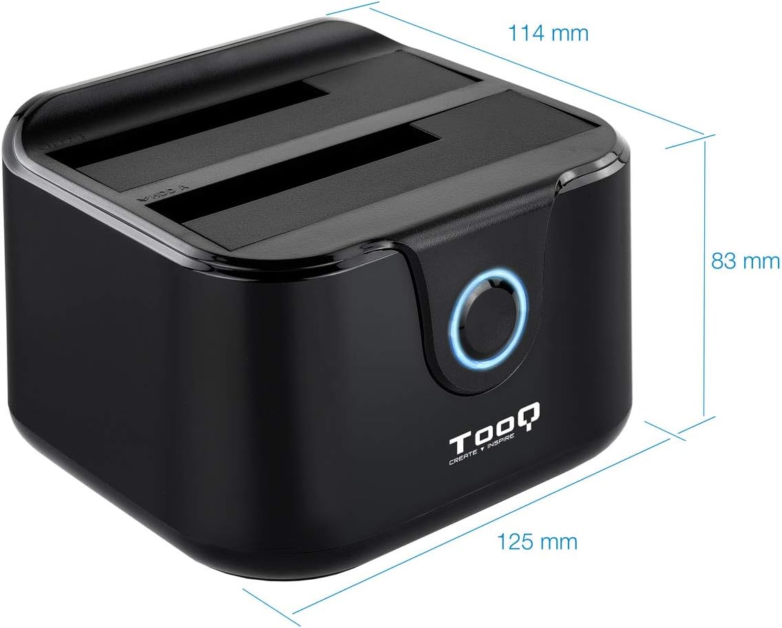 Docking Station para Discos Rígidos TooQ TQDS-802B - Imagem 5