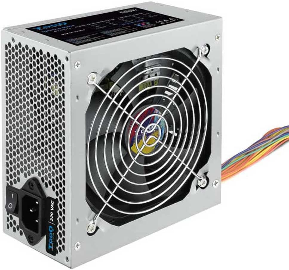 Fonte de Alimentação TooQ TQAPOLO-500SP/ 500W/ Ventoinha 12cm
