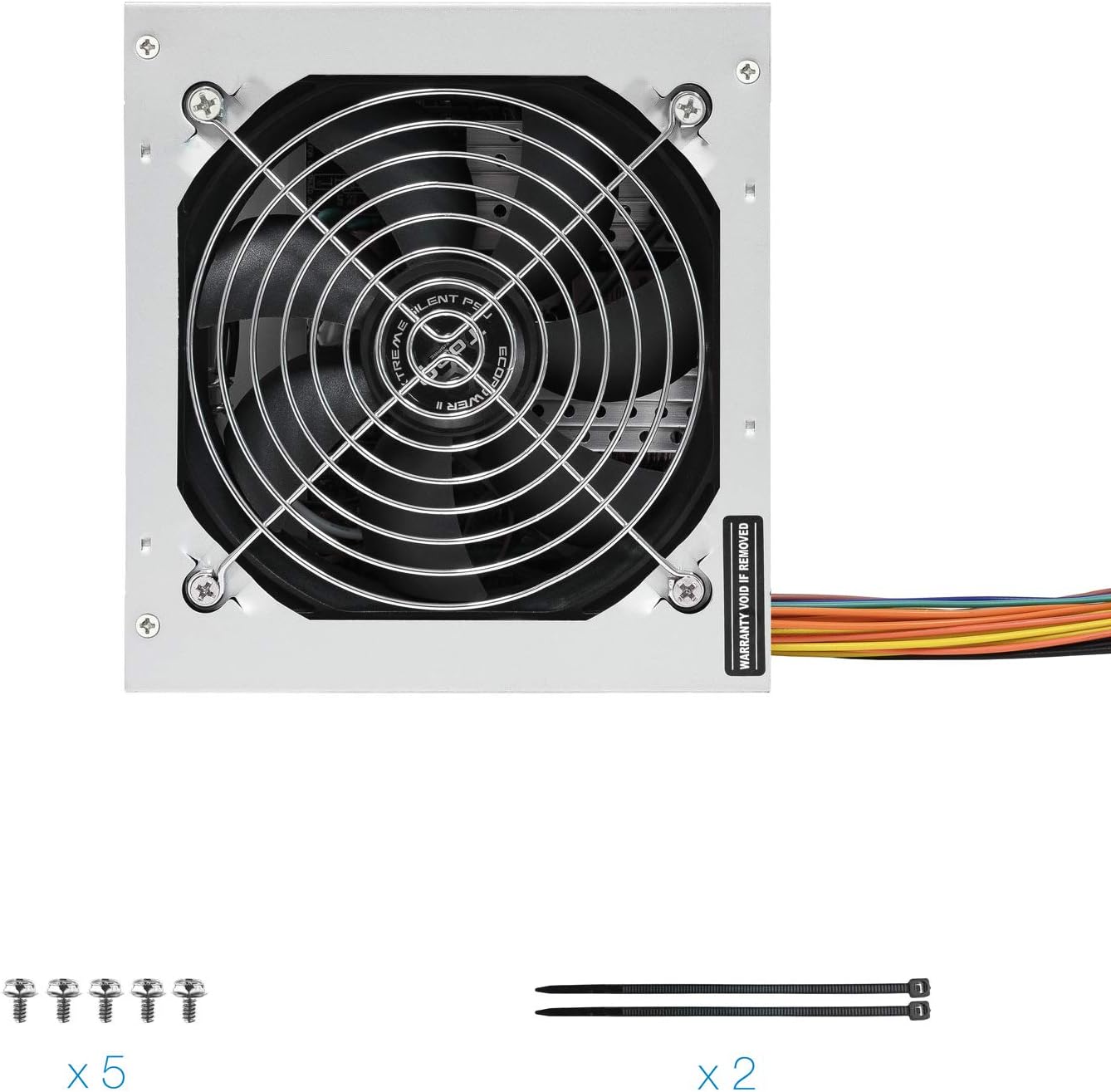 Fonte de Alimentação Tooq TQEP-500SSE-O OEM/ 500W/ Ventilador 12cm - Imagem 6