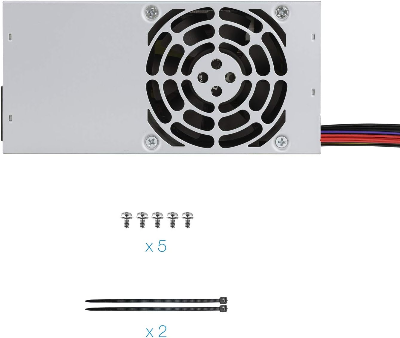 Fonte de Alimentação TFX TooQ TQEP-TFX500S-O/ 500W/ Ventilador 8cm - Imagem 6