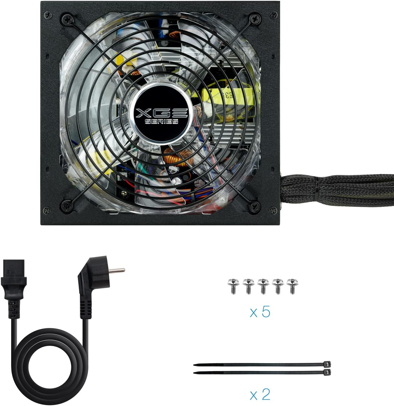 Fonte de Alimentação TooQ TQXGEII-700SAP/ 700W/ Ventoinha de 14cm/ 80 Plus Bronze - Imagem 7