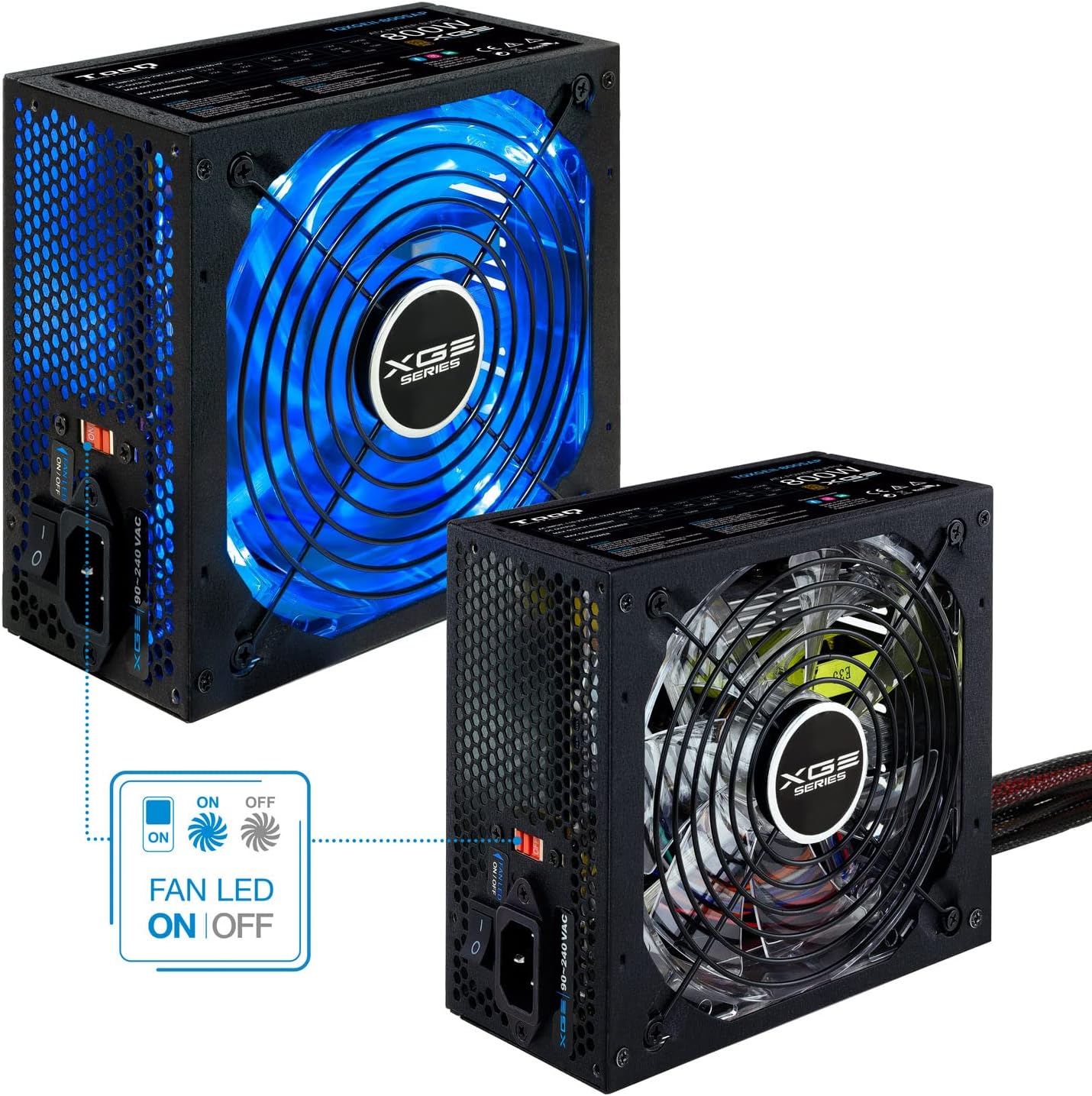 Fonte de Alimentação TooQ TQXGEII-800SAP/ 800W/ Ventoinha 14cm/ 80 Plus Bronze - Imagem 5