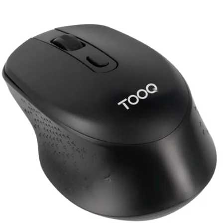 Rato Sem Fios TooQ TQMW-1101-B 1600 DPI 4 Botões USB Preto