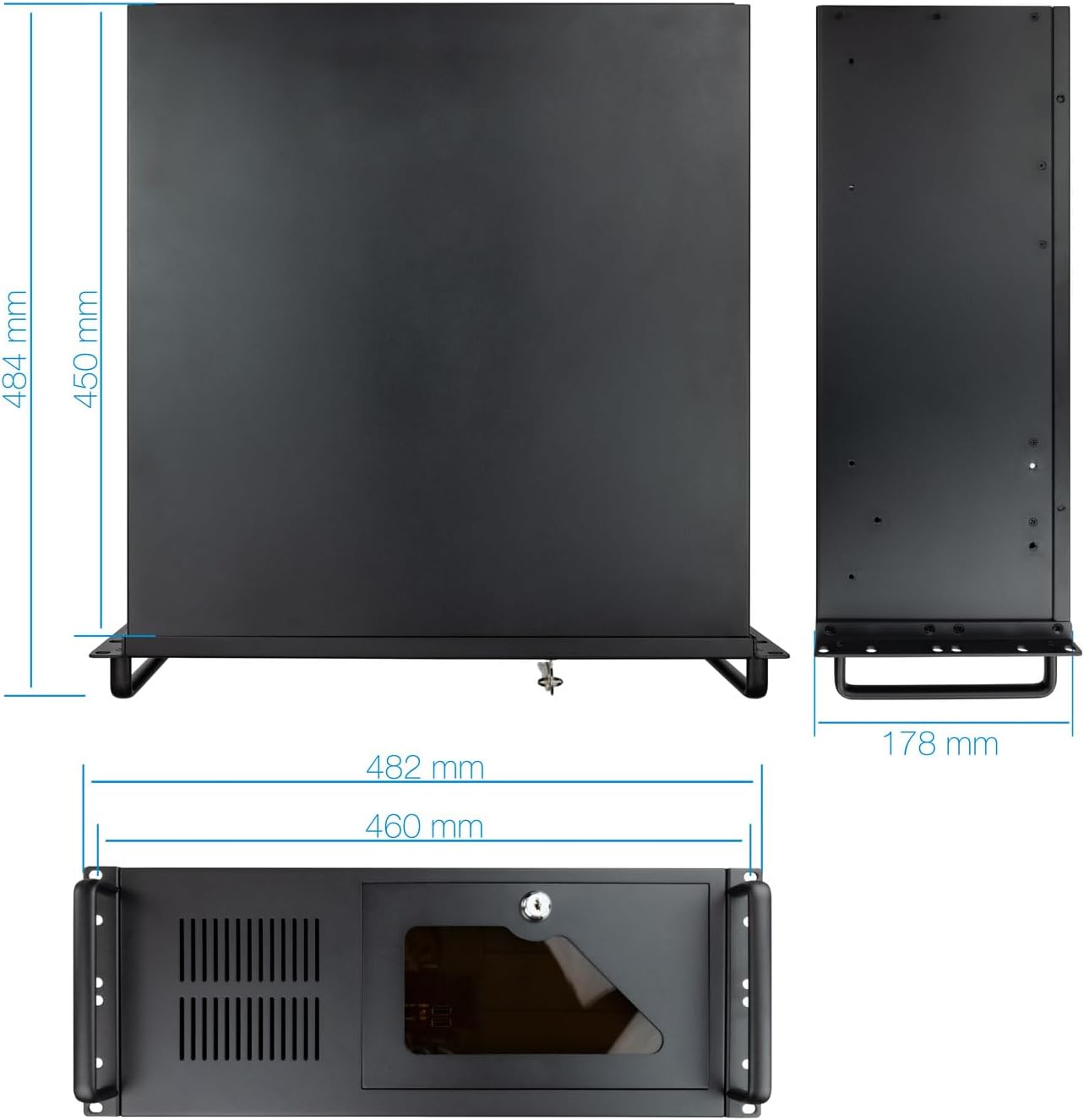 Caja Rack TooQ RACK-406N-USB3 - Imagem 7