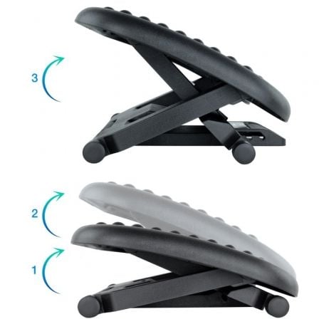 Apoio de Pés Ajustável/Inclinável TooQ TQFR0603-B/ 460 x 340mm - Imagem 2