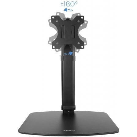Suporte de Secretária para Monitor TooQ DB1127TN-B/ Giratório/ Inclinável / até 6kg - Imagem 3
