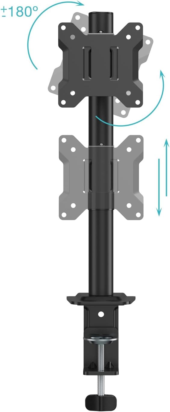 Suporte de Mesa para Monitor TooQ DB1130TN-B/ Rotativo/ Inclinável/ até 10kg - Imagem 2