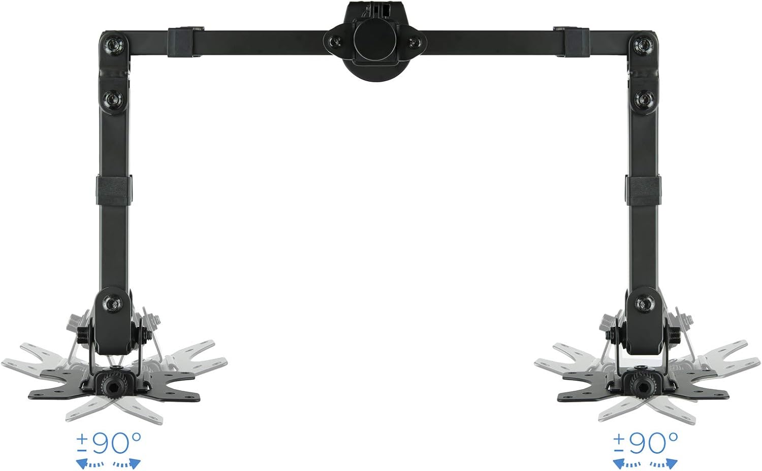 Suporte de Mesa para 2 Monitores TooQ DB1232TN-B/ Giratório/ Inclinável/ até 8kg - Imagem 14