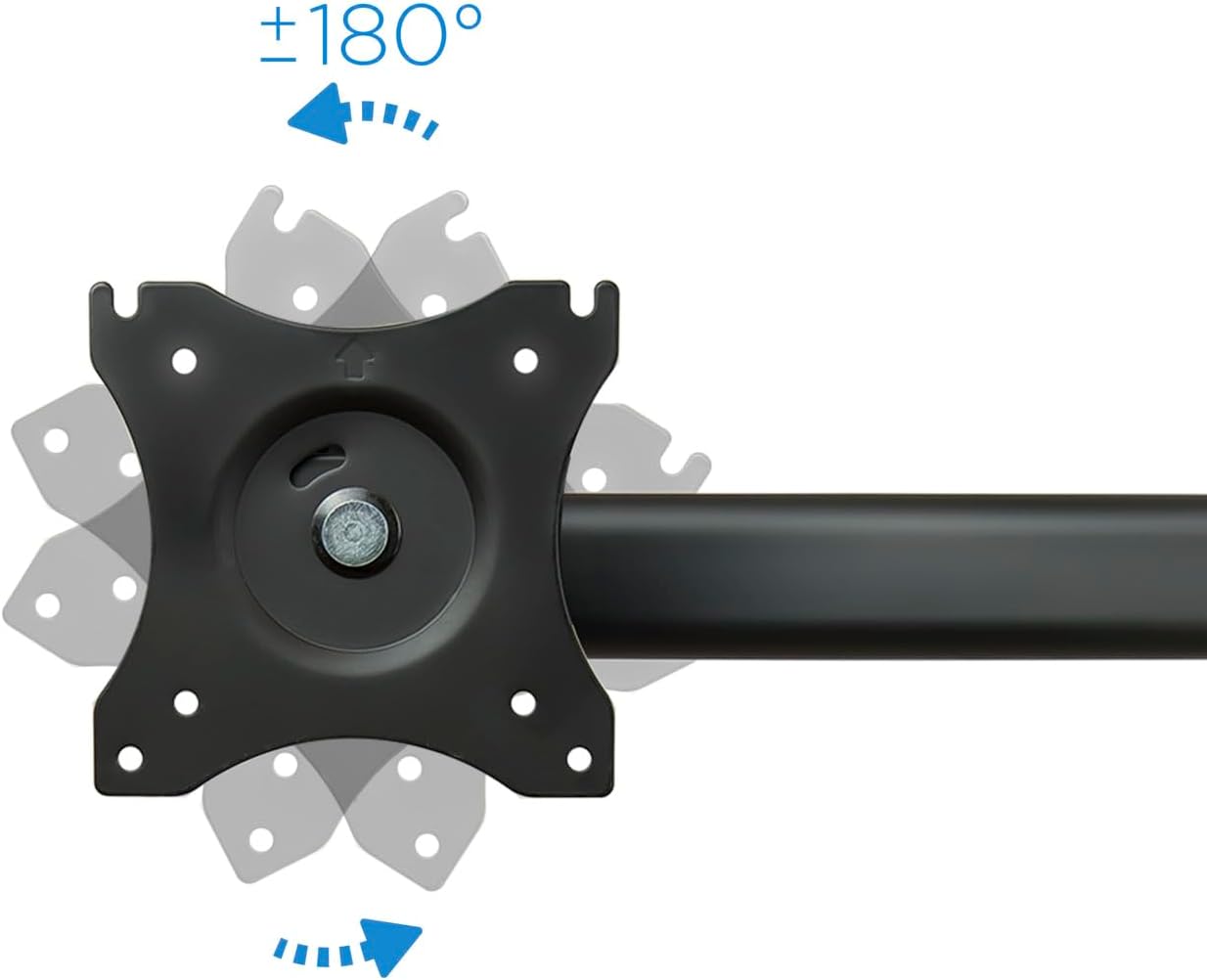Suporte de Mesa para 3 Monitores TooQ DB1327TN-B/ Giratório/ Inclinável/ até 8kg - Imagem 5