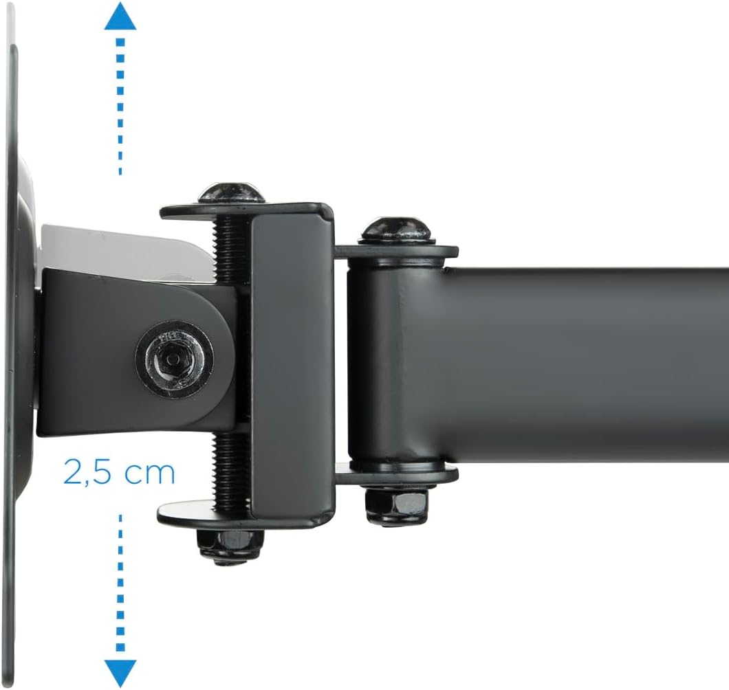 Suporte de Mesa para 3 Monitores TooQ DB1327TN-B/ Giratório/ Inclinável/ até 8kg - Imagem 6