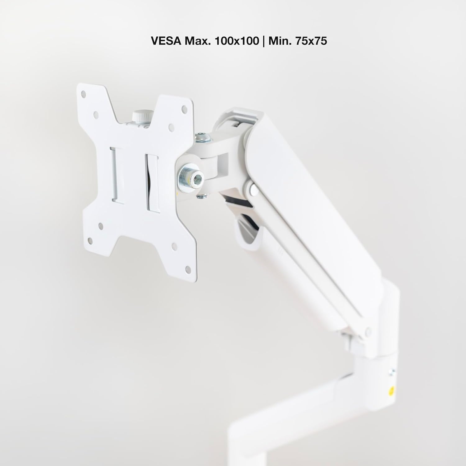 Suporte de Mesa para Monitor TooQ DB1334TNR-W Giratório e Inclinável até 10kg Branco - Imagem 5