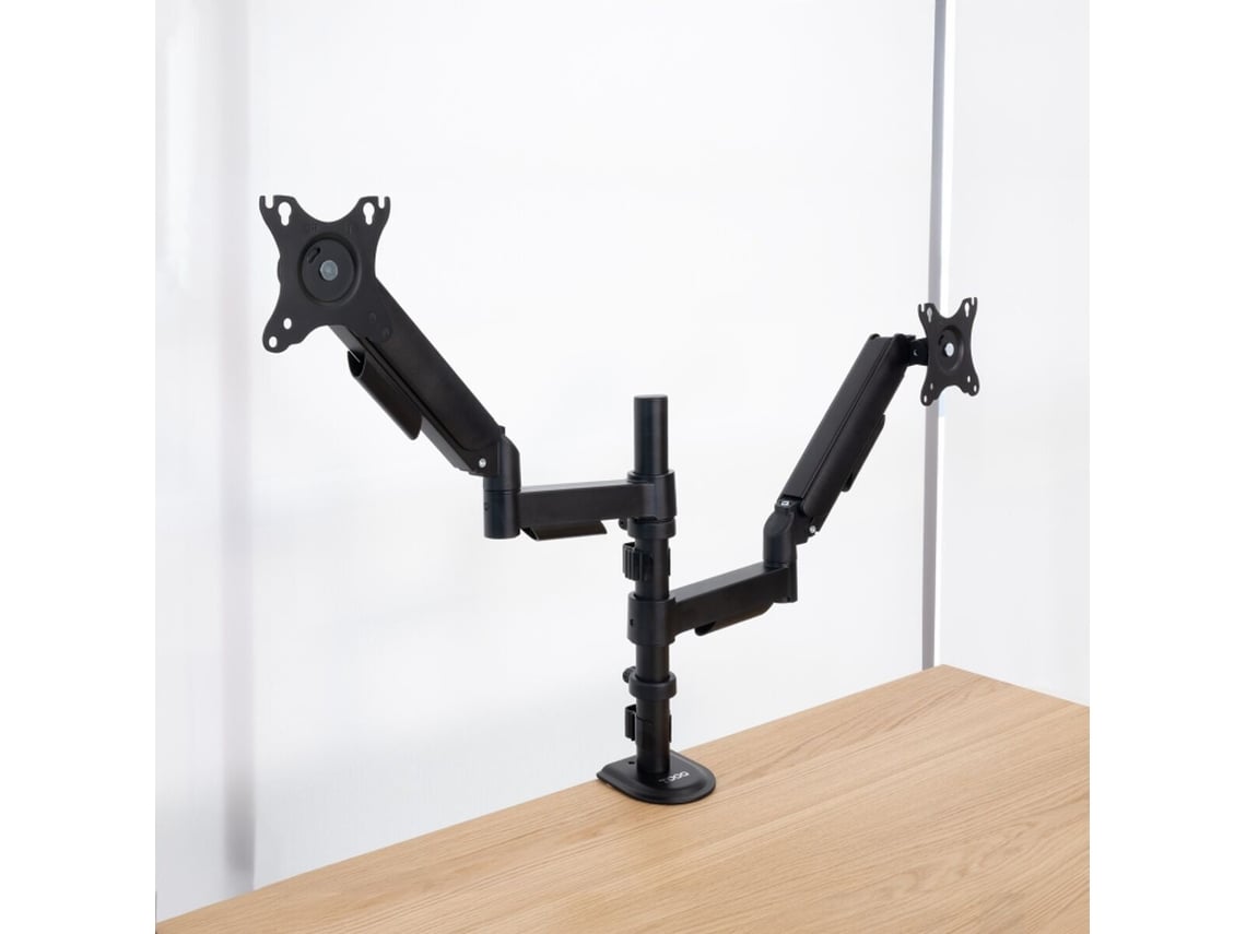 Suporte de Secretária para 2 Monitores TooQ DB1533TNR-B/ Rotativo/ Inclinável/ até 9kg - Imagem 12