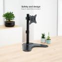 Suporte de Mesa Orientável/ Inclinável Tooq DB1701TN-B para TV e Portátil de 17-32" - Imagem 6