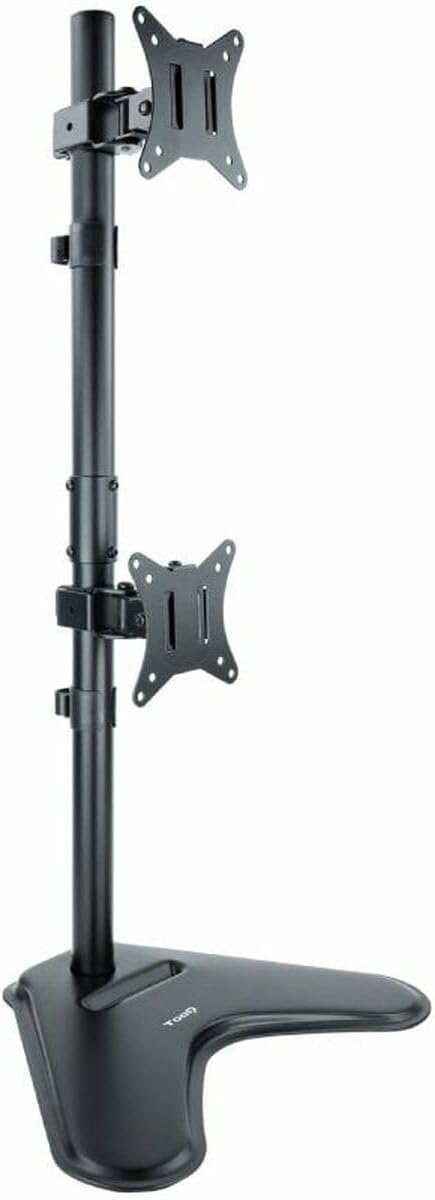 Suporte de Mesa para 2 Monitores TooQ DB1703TNV-B/ Rotativo/ Inclinável/ até 9 kg