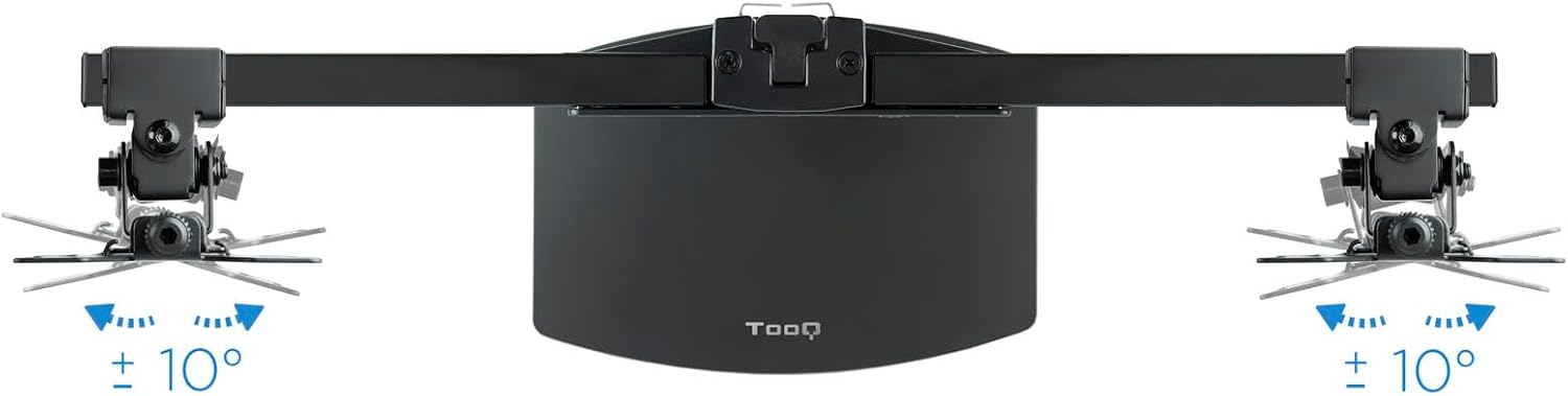Suporte de Secretária para 2 Monitores TooQ DB1727TN-B/ Rotativo/ Inclinável/ até 6kg - Imagem 6