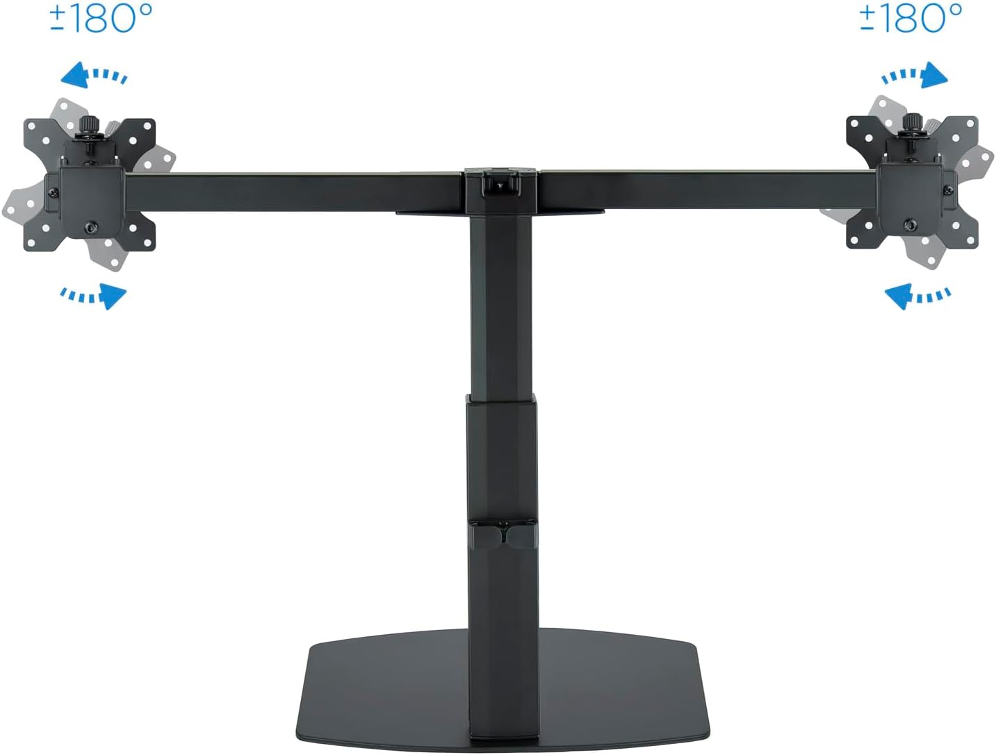 Suporte de Secretária para 2 Monitores TooQ DB1727TN-B/ Rotativo/ Inclinável/ até 6kg - Imagem 7