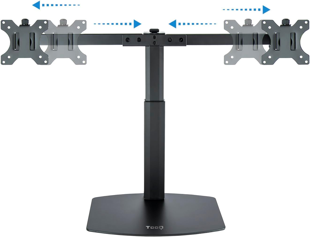 Suporte de Secretária para 2 Monitores TooQ DB1727TN-B/ Rotativo/ Inclinável/ até 6kg - Imagem 5