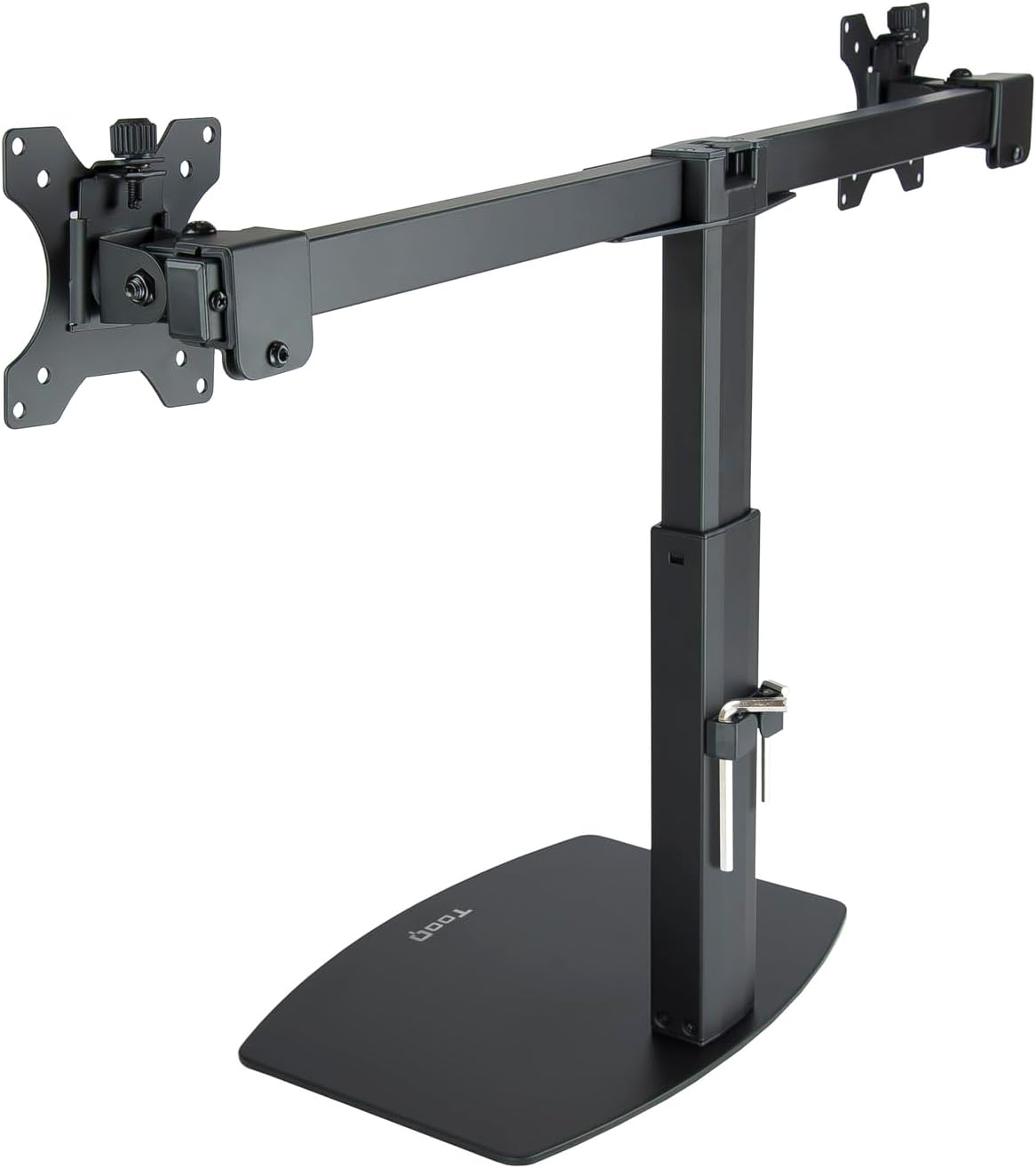 Suporte de Secretária para 2 Monitores TooQ DB1727TN-B/ Rotativo/ Inclinável/ até 6kg - Imagem 3