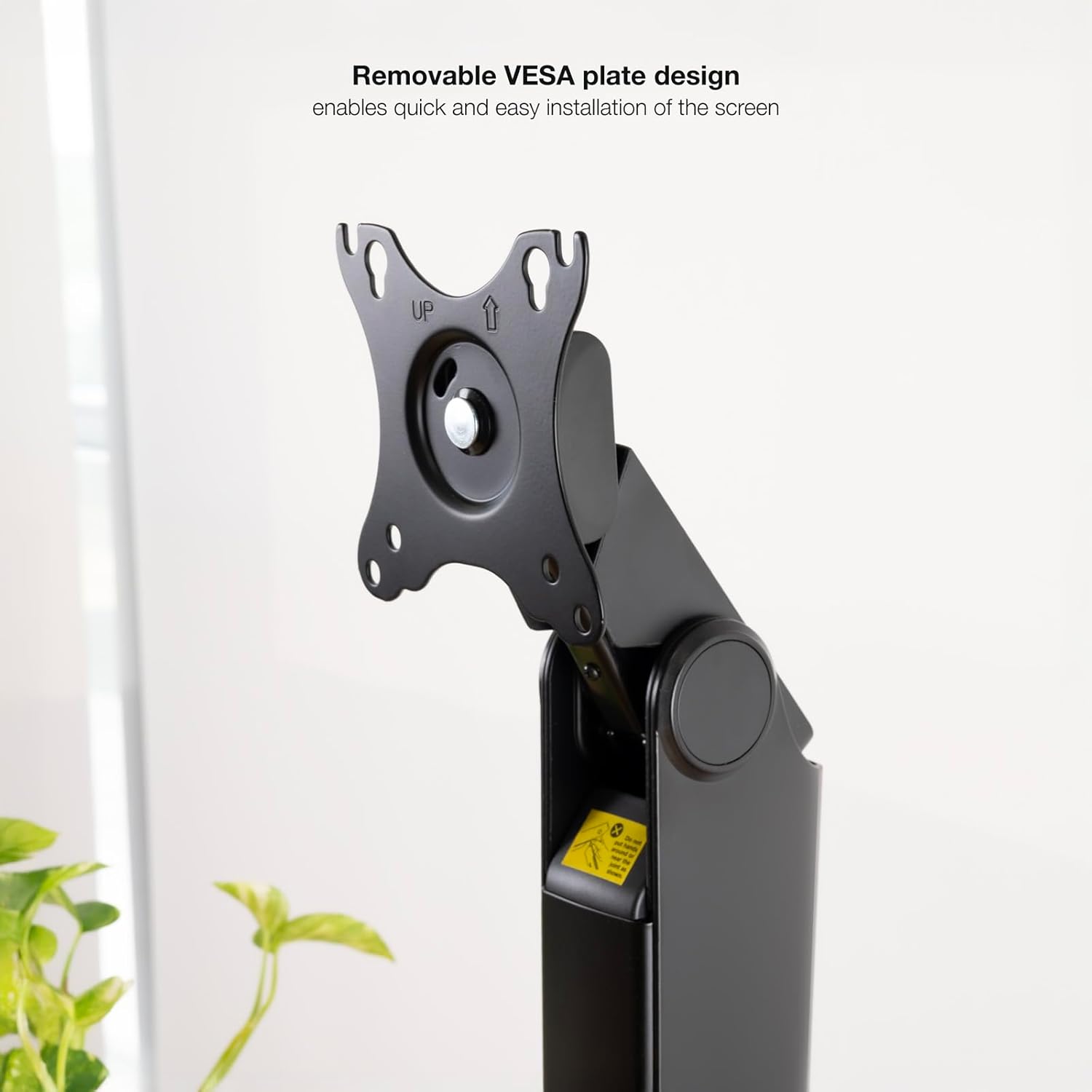 Suporte de Secretária para Monitor TooQ DB1741TN-B/ Giratório/ Inclinável/ até 8kg - Imagem 5