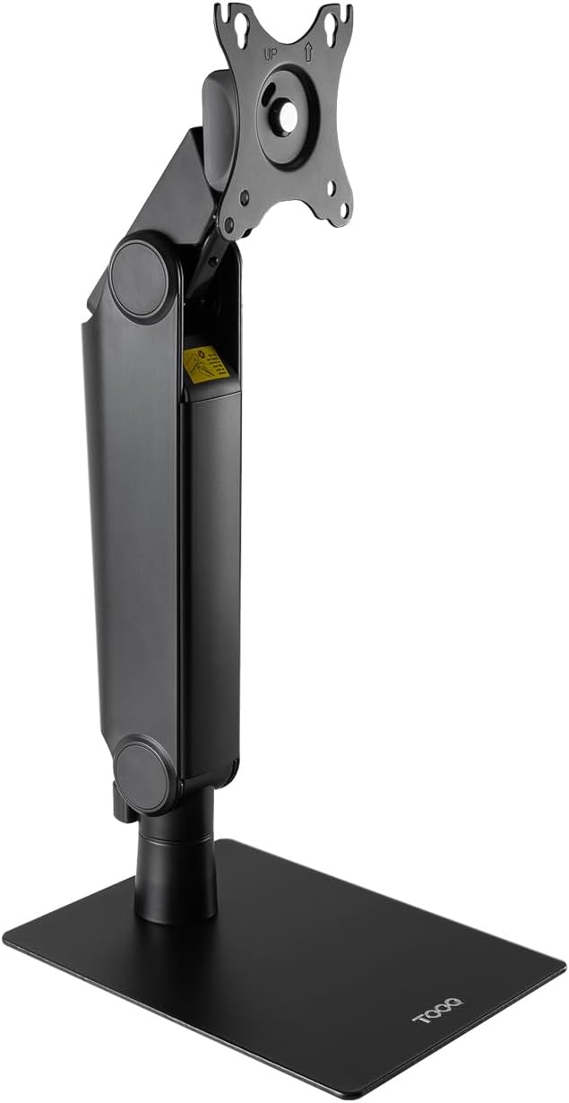 Suporte de Secretária para Monitor TooQ DB1741TN-B/ Giratório/ Inclinável/ até 8kg
