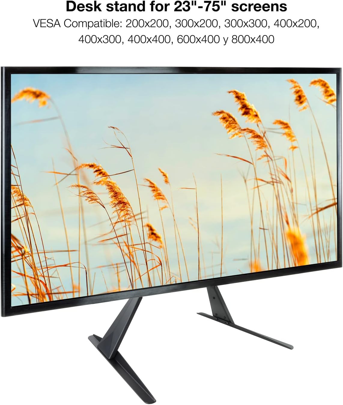 Suporte de Mesa Tooq DB2375F-B para TV e Portátil de 23-75" - Imagem 2