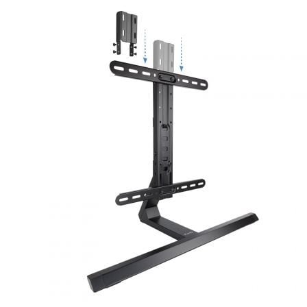 Suporte de Mesa TooQ DB3265F-B para Monitor/TV 32"-65" até 40kg VESA 400x400 Preto - Imagem 2