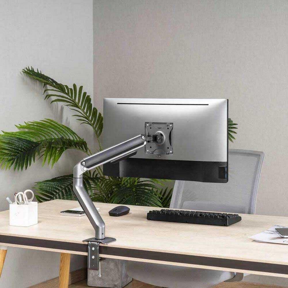 Suporte de Secretária para Monitor TooQ DB4032TNR-G/ Rotativo/ Inclinável/ até 9kg - Imagem 8