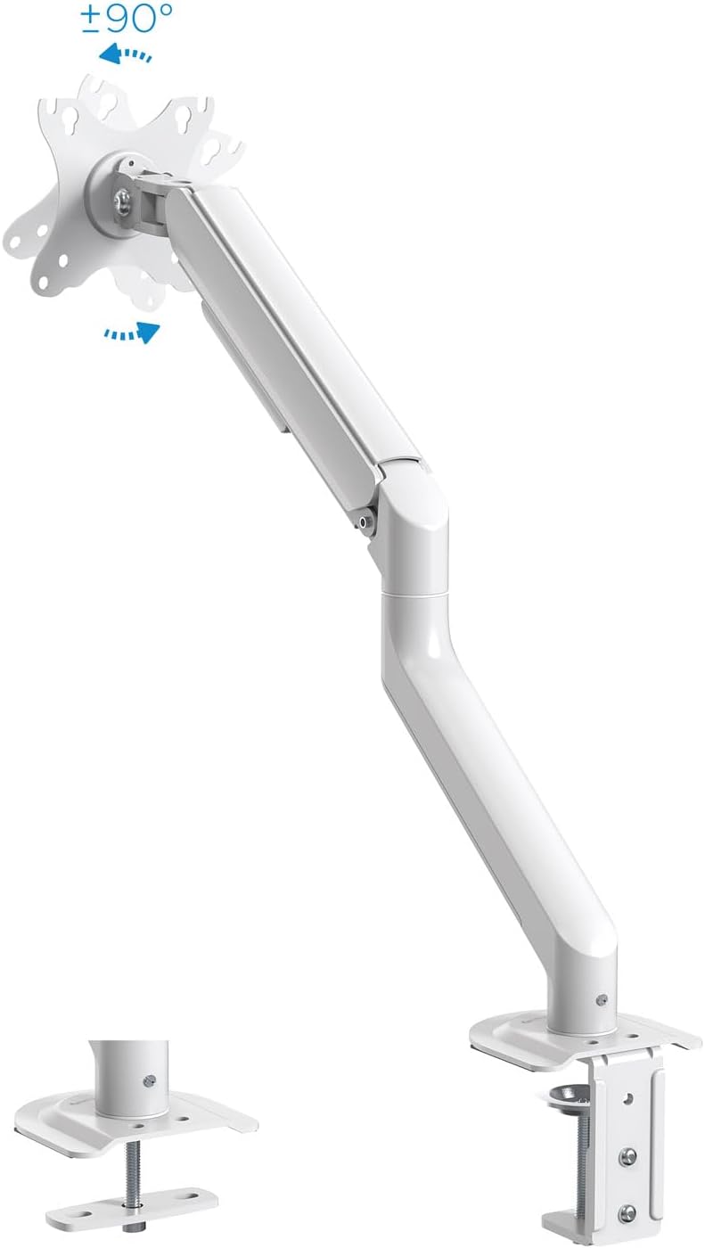 Suporte de Mesa para Monitor TooQ DB4032TNR-W/ Giratório/ Inclinável/ até 9kg - Imagem 2