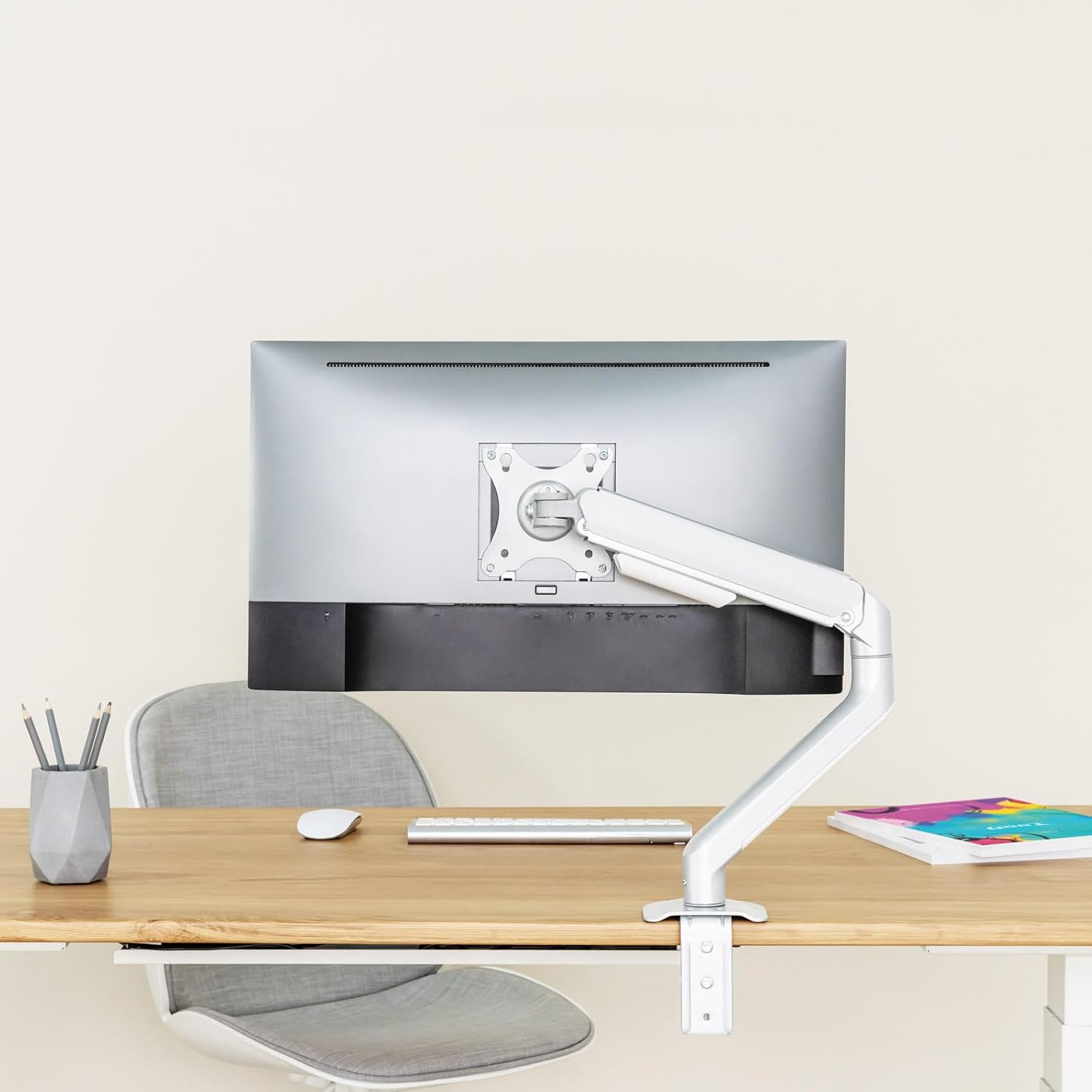 Suporte de Mesa para Monitor TooQ DB4032TNR-W/ Giratório/ Inclinável/ até 9kg - Imagem 8