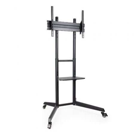 Suporte de Chão Inclinável com Rodas TooQ FS1170M-B para TV de 37-70"/ até 50kg